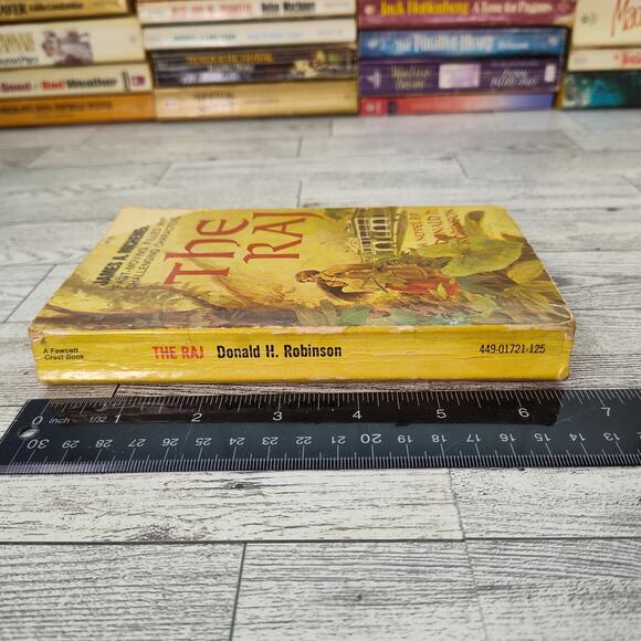 The Raj by Donald Robinson 1972 Fawcett Crest Historical Romance Adventure PB - Picture 5 of 12